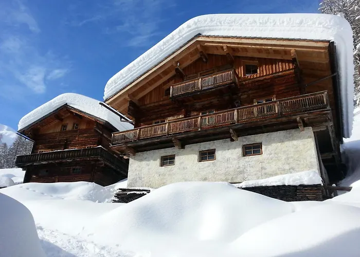 Chalet Almhütte Oberschaller Bei Alfenalm - Am Berg